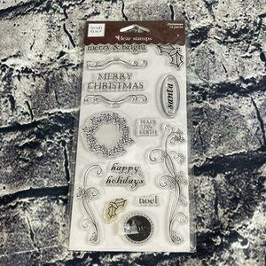 Heidi Grace CHRISTMAS Gift Tags Stamps - Merry Christmas For You No Peeking!